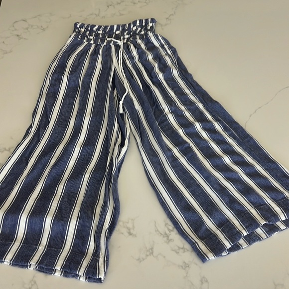Free People Sophisticated Pants | For Professional or Play | XS | Blue, White - Picture 1 of 7